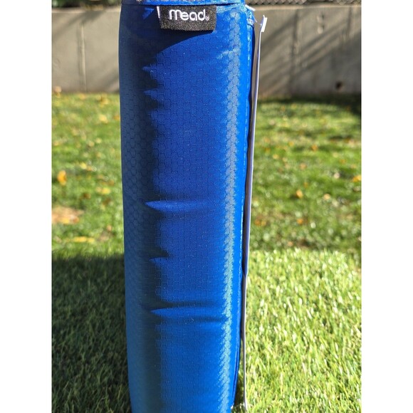 Mead Five Star 2" Zipper Binder Blue Gray 580 Sheet Capacity Built Strong NOS - Picture 9 of 13